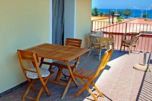 Ferienwohnung mit Meerblick und Balkon in Sizilien