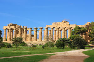 Monument auf Sizilien