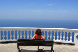 Aussichtspunkt auf Sizilien