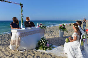 Hochzeit am Strand von Sizilien