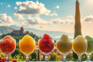 Granita - die sizilianische Süßspeise ☀ Sizilianische Küche auf Sizilien Granita - die sizilianische Süßspeise ☀ Sizilianische Küche auf Sizilien